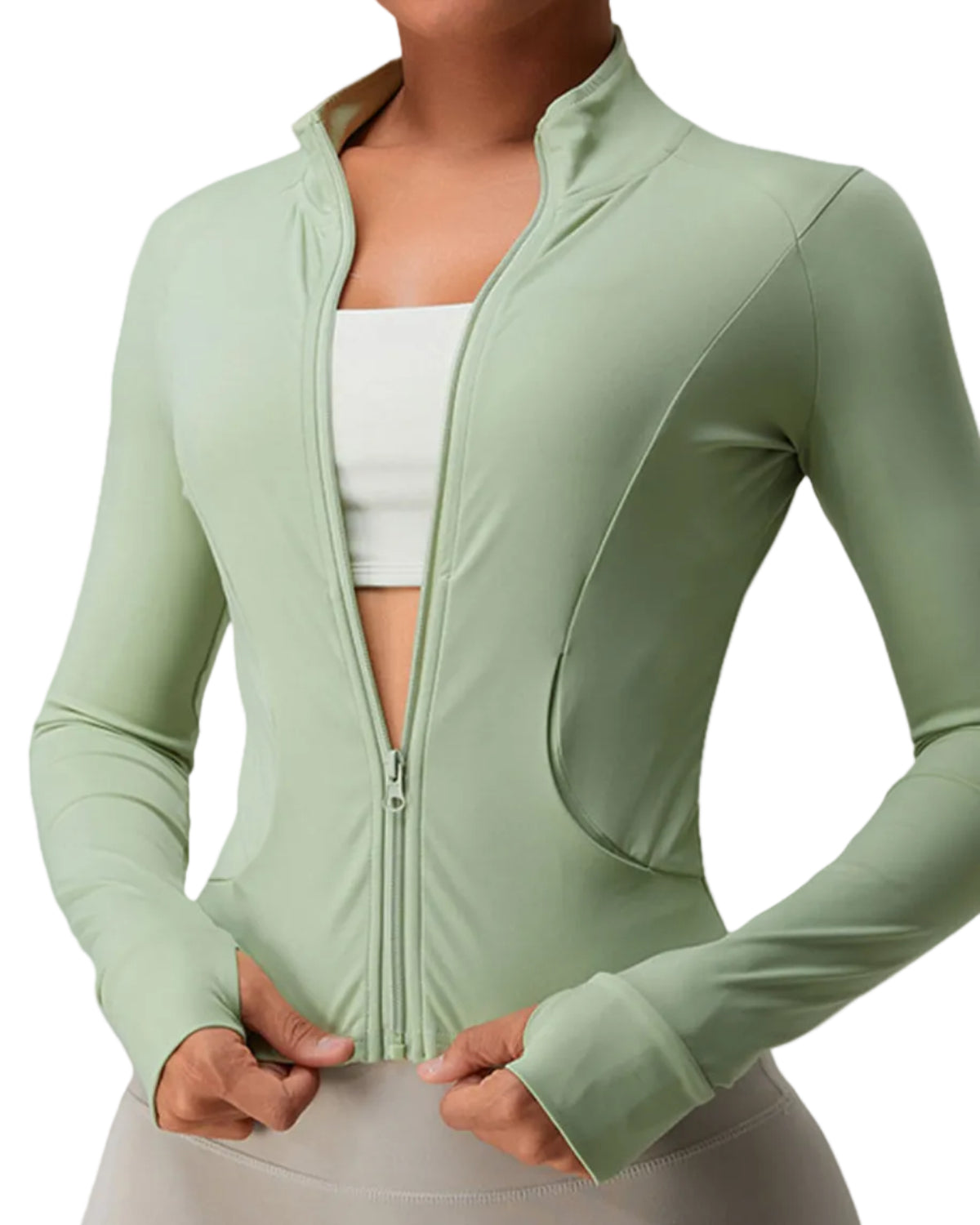Men's Hooded PU and Polyester Long Winter Jacket with Zipper and Cotton Lining for Outdoor Use