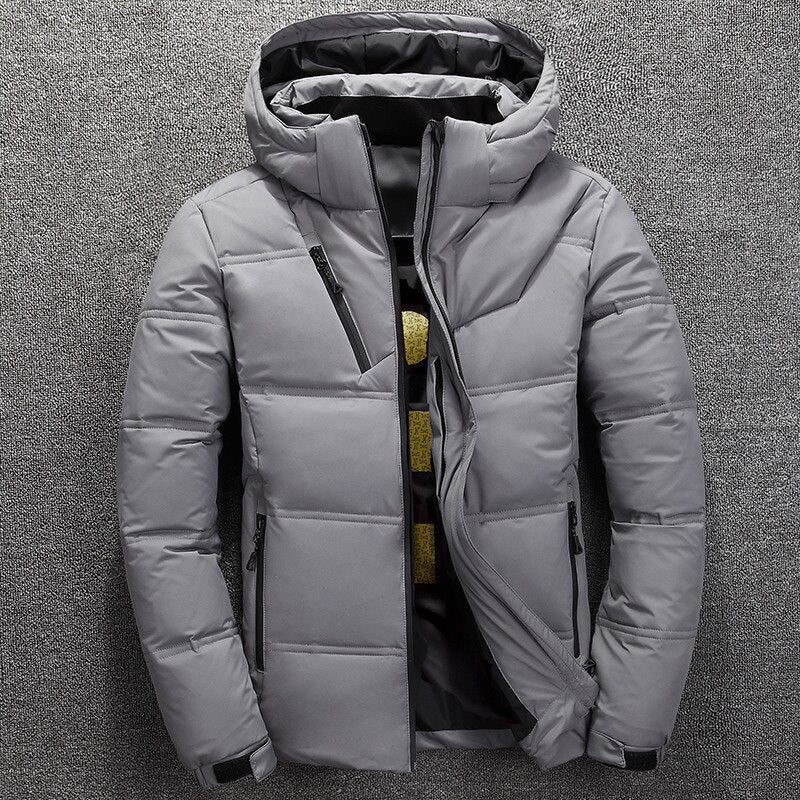 Men's Hooded Winter Down Jacket