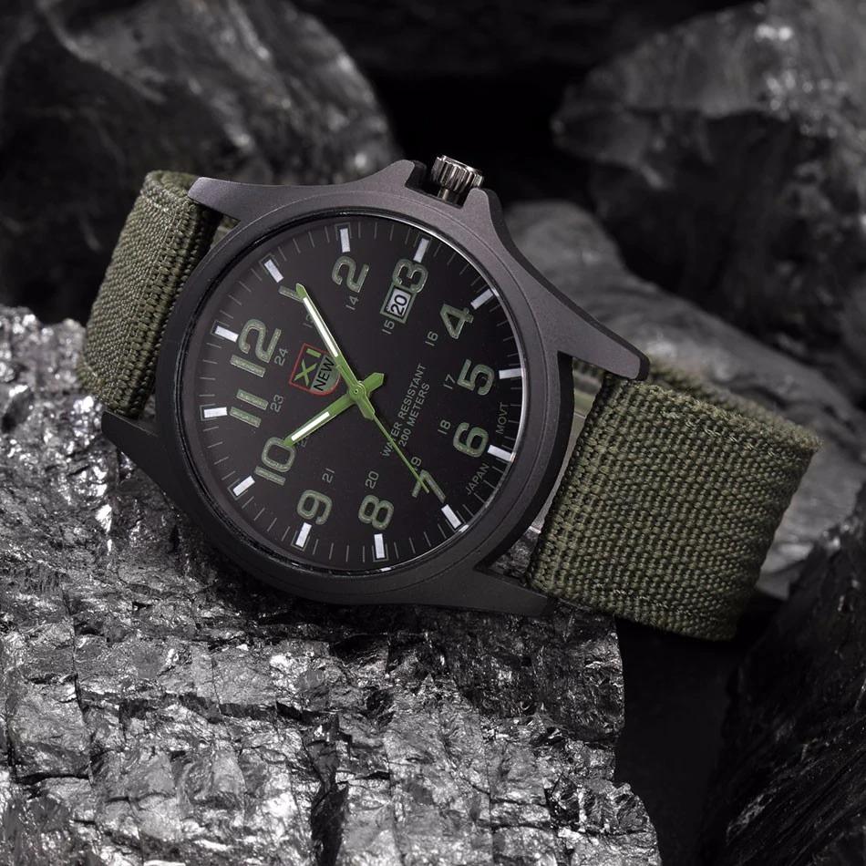 Men's Multifunctional Military Wristwatch