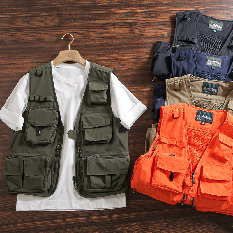 Men's Multifunctional Multi-Pocket Outdoor Jacket