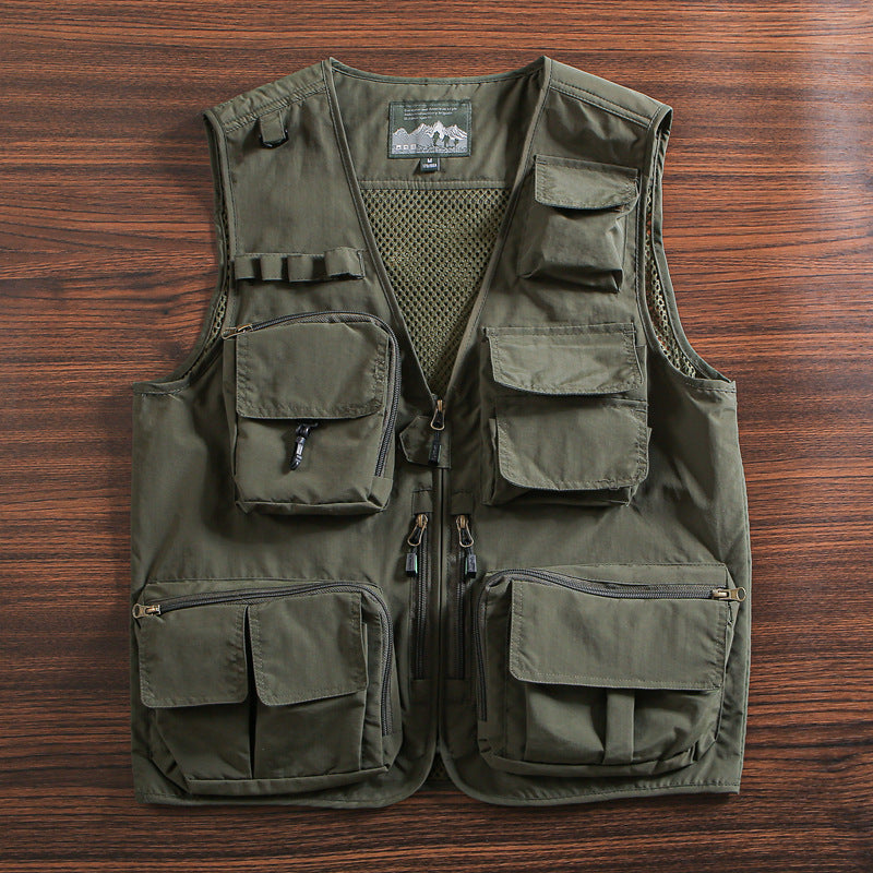 Men's Multifunctional Multi-Pocket Outdoor Jacket