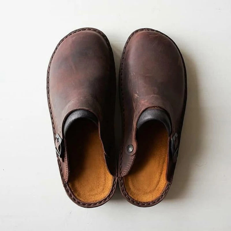 Chaussons orthopédiques pour homme, offrant un soutien et un soulagement de la douleur