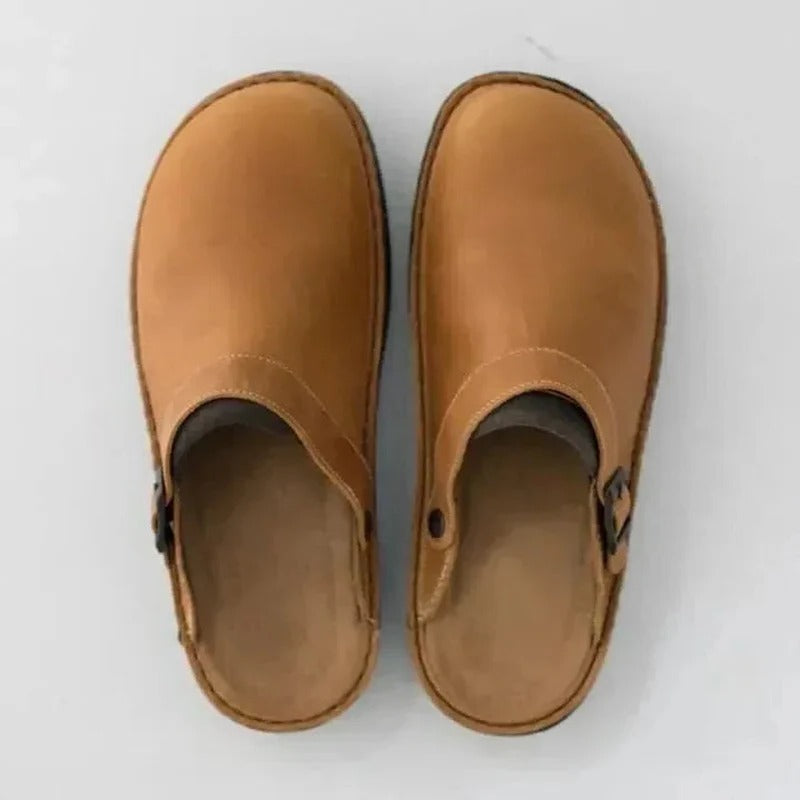 Chaussons orthopédiques pour homme, offrant un soutien et un soulagement de la douleur
