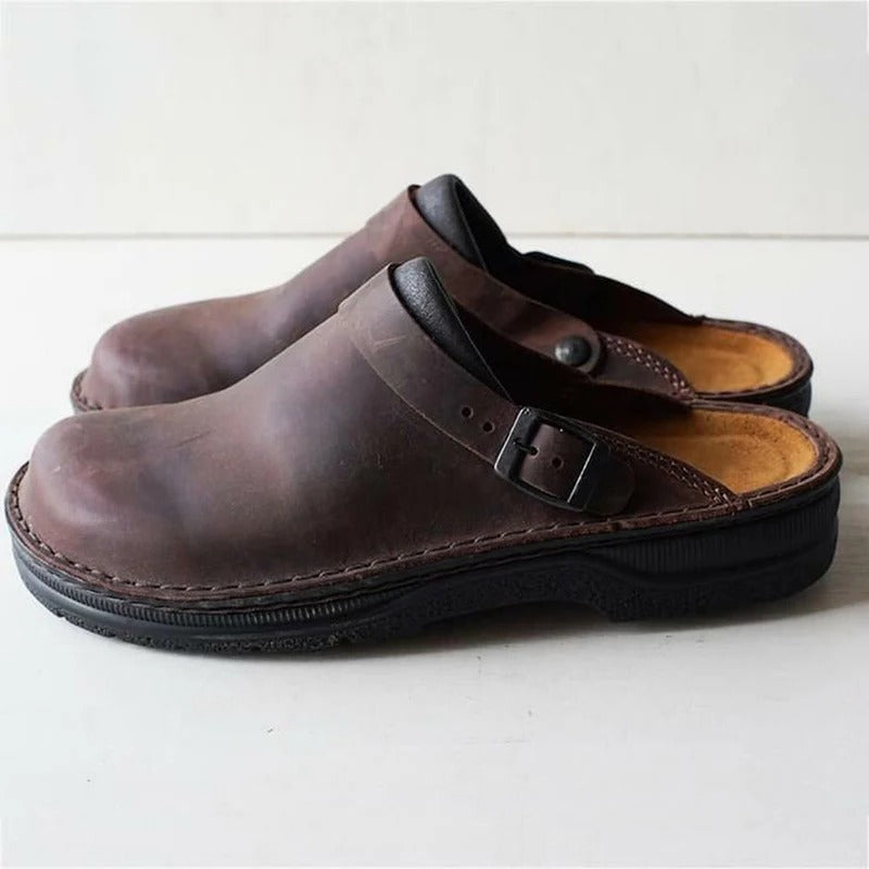 Chaussons orthopédiques pour homme, offrant un soutien et un soulagement de la douleur