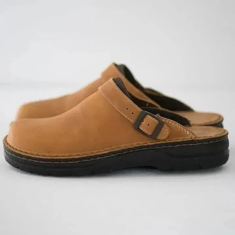 Chaussons orthopédiques pour homme, offrant un soutien et un soulagement de la douleur