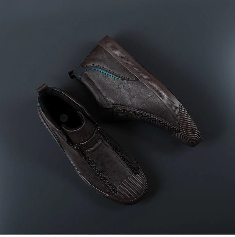Men's Sneakers with Zipper and Comfort – Noah