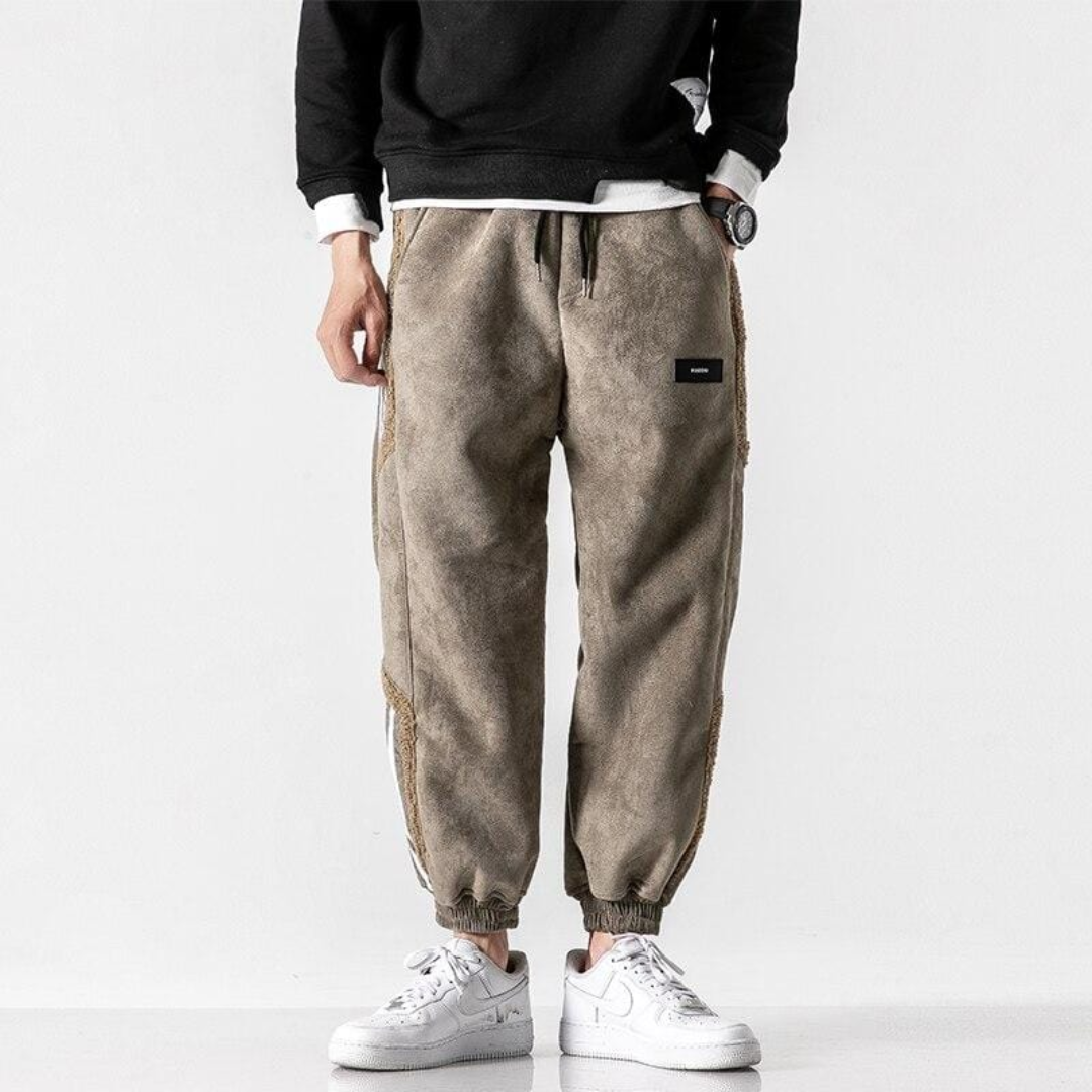 Pantalon de survêtement de sport pour homme | Motif rayé