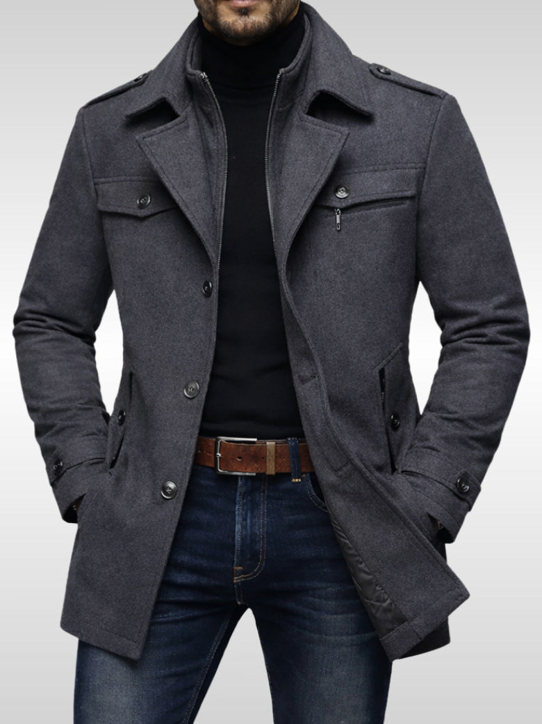 Veste élégante de mi-saison pour homme