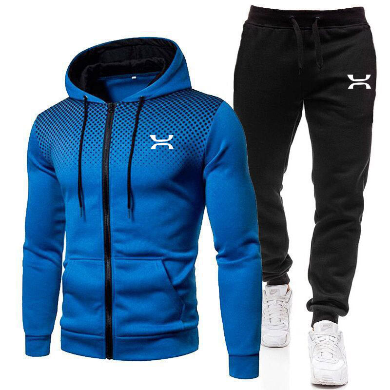 Men's Tracksuit with Breathable Hoodie and Comfortable Jogging Pants Davy