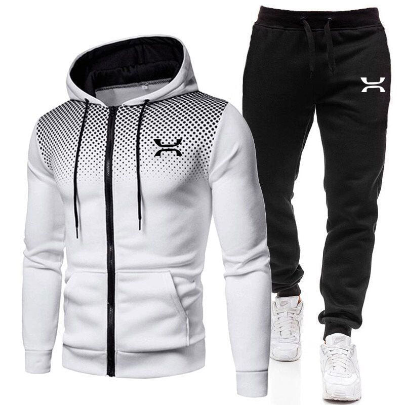 Men's Tracksuit with Breathable Hoodie and Comfortable Jogging Pants Davy