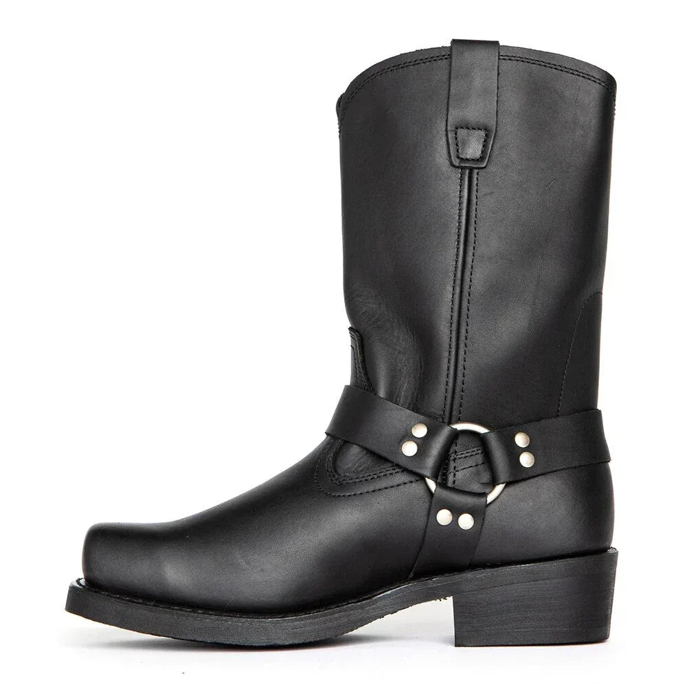 Men's Waterproof Cowboy Boots – Timeless Western Style for All Weather