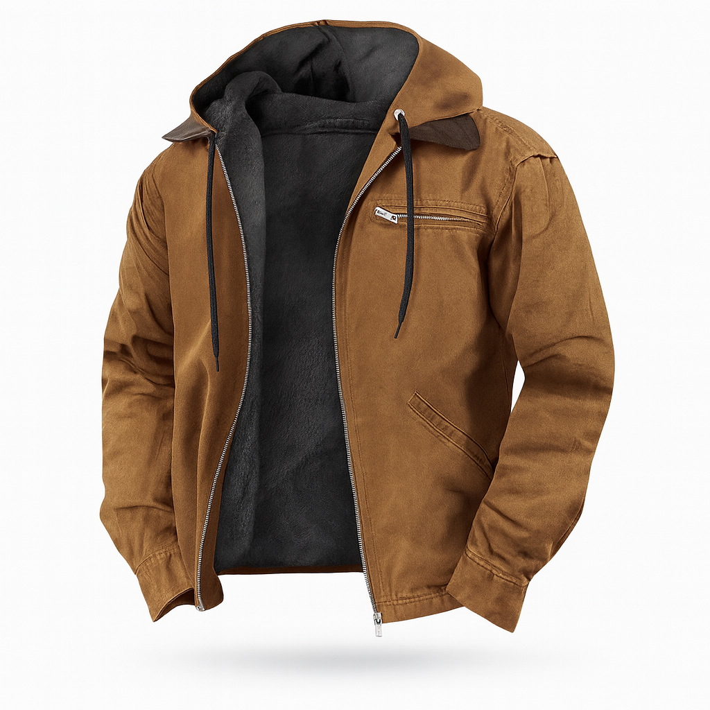 Blouson aviateur homme style hiver - Isolé et moderne