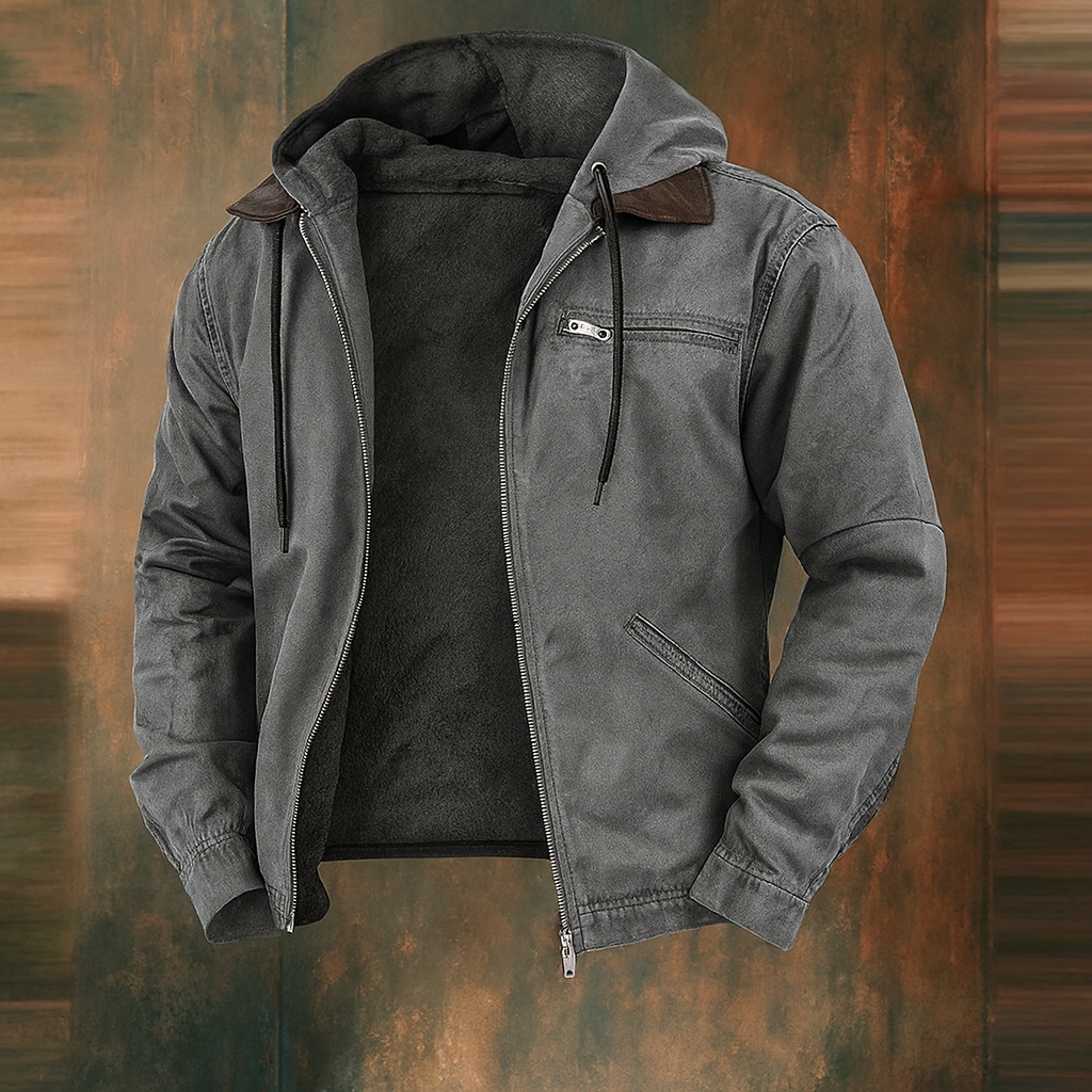 Blouson aviateur homme style hiver - Isolé et moderne