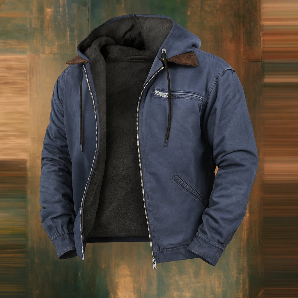 Blouson aviateur homme style hiver - Isolé et moderne
