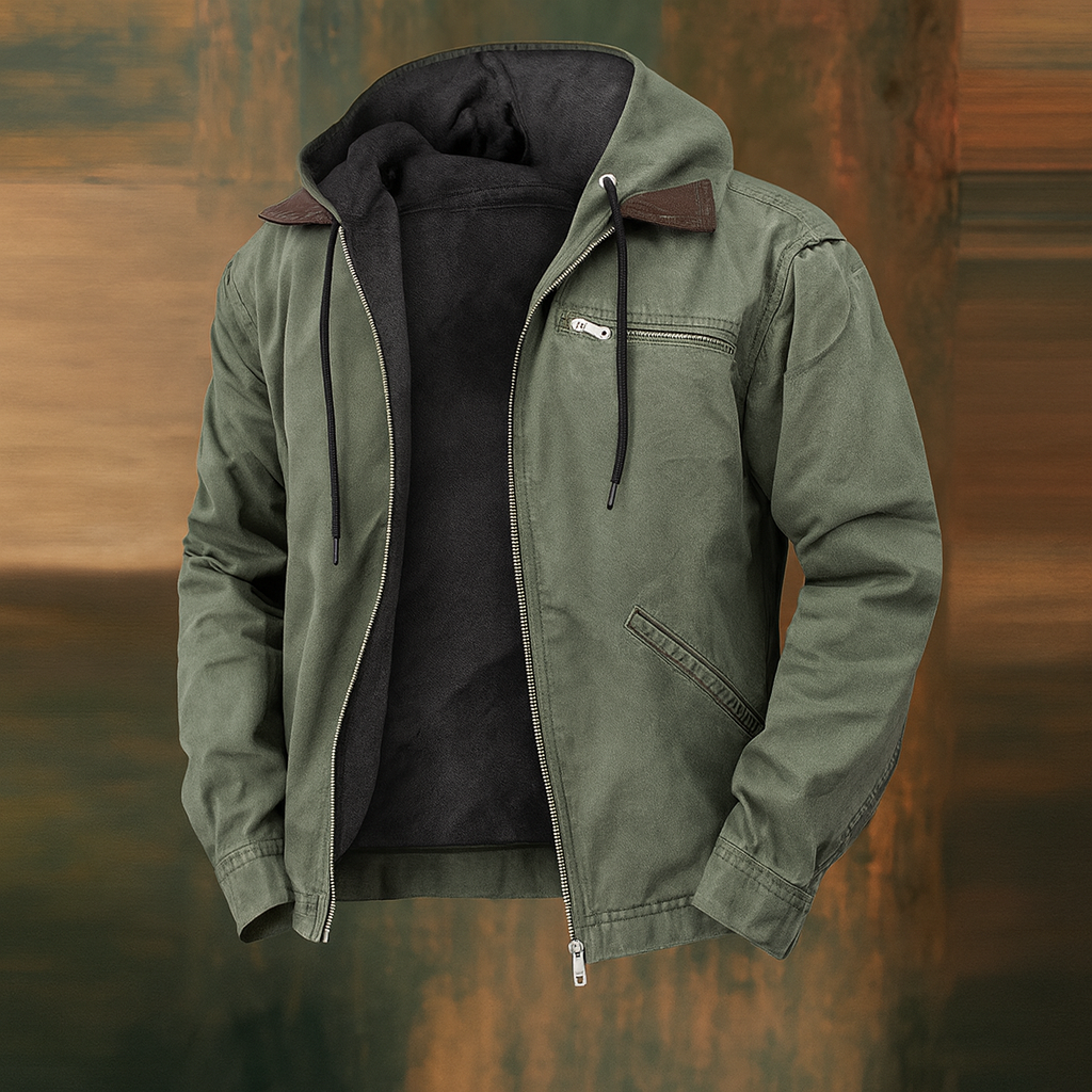 Blouson aviateur homme style hiver - Isolé et moderne
