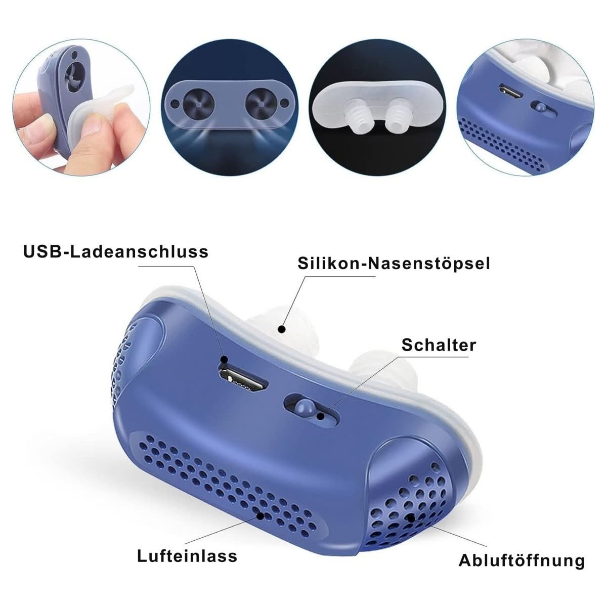 MICROBREATH – Compact CPAP Device Against Snoring and Sleep Apnea