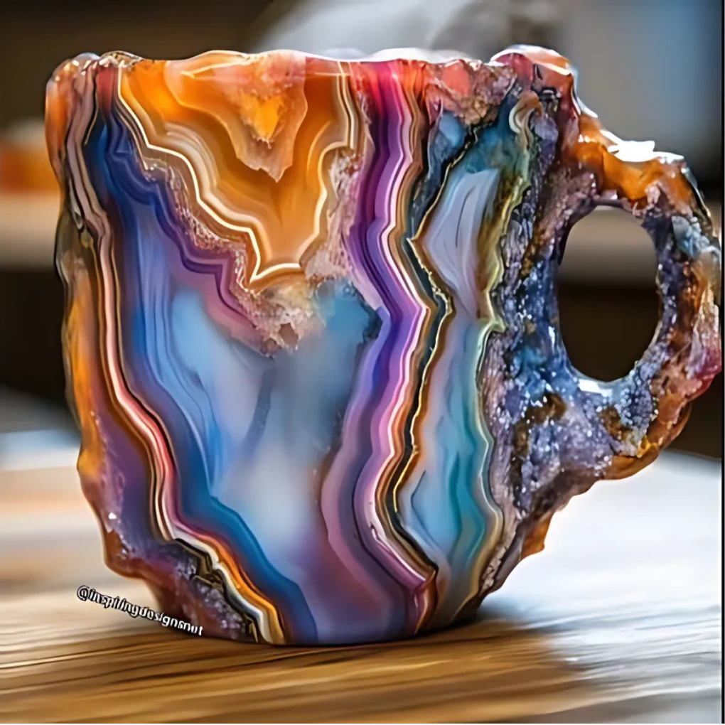 Mineral Crystal Coffee Mug