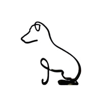 Escultura Minimalista de Arte Canino