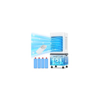 Refroidisseur évaporatif mobile avec réservoir de 12L et télécommande