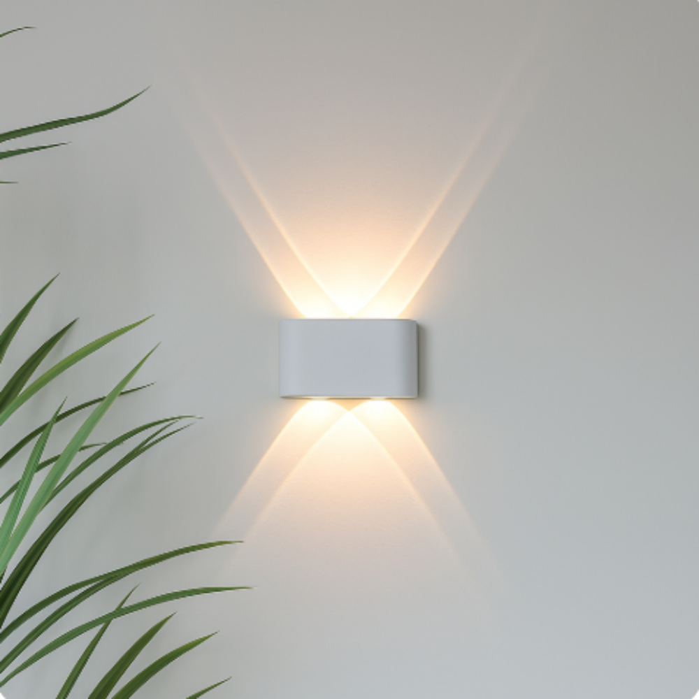 Modern Indoor Outdoor Wall Light – Minimalist LED Sconce