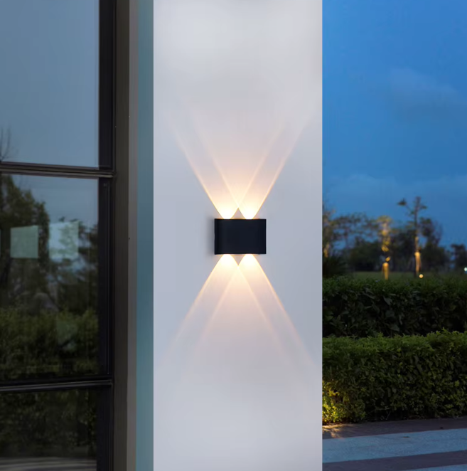 Modern Indoor Outdoor Wall Light – Minimalist LED Sconce