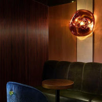 Scandinavian Style Lava Effect Wall Light
