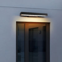 Applique murale LED extérieure à détection de mouvement - Noir