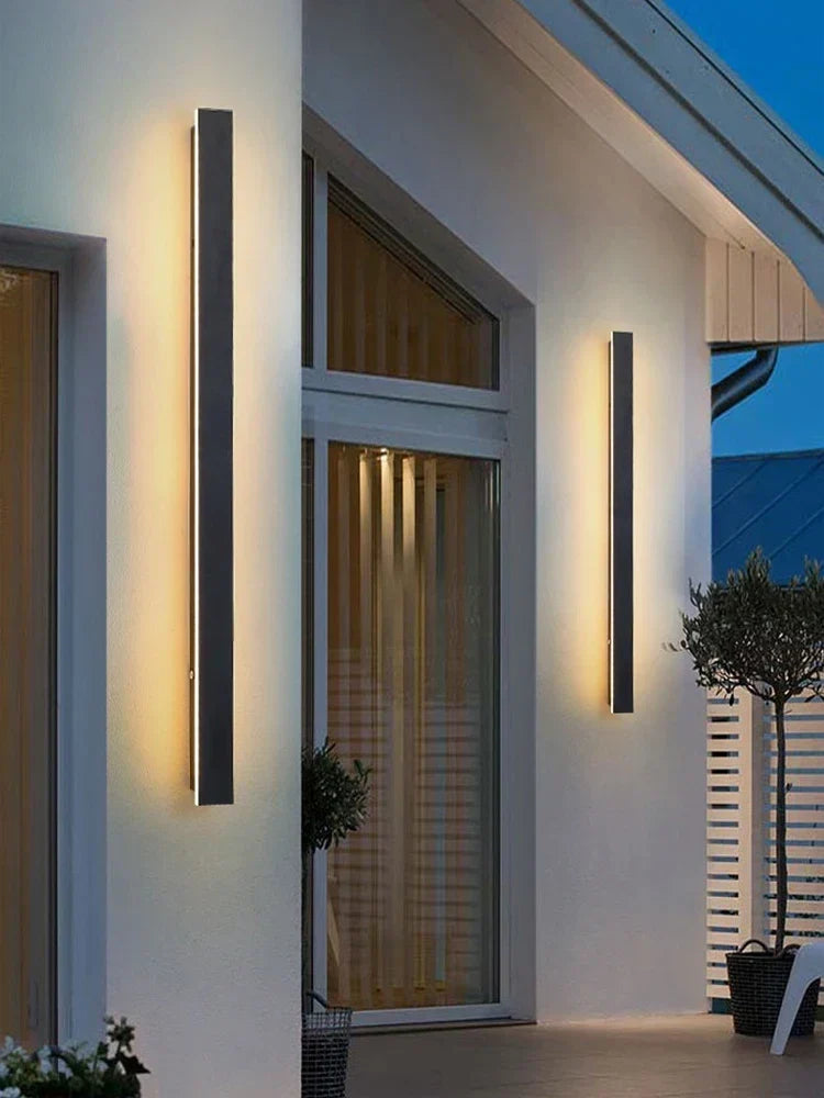 Applique murale LED moderne pour extérieur, jardins et terrasses
