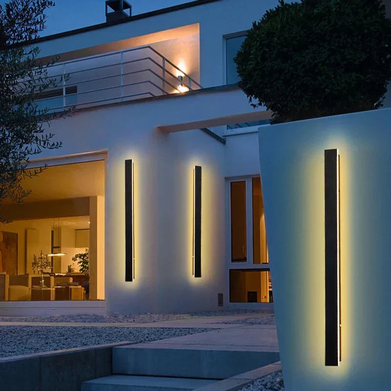Applique murale LED moderne pour extérieur, jardins et terrasses