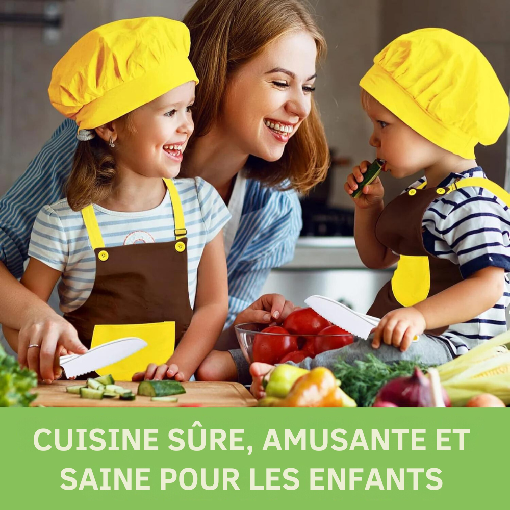 Montessori Safe Cooking Utensils for Kids (12 pieces)
