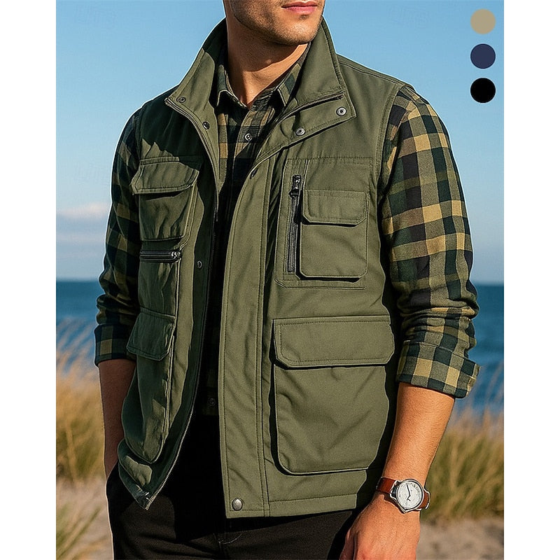 Multi-Pocket Utility Vest