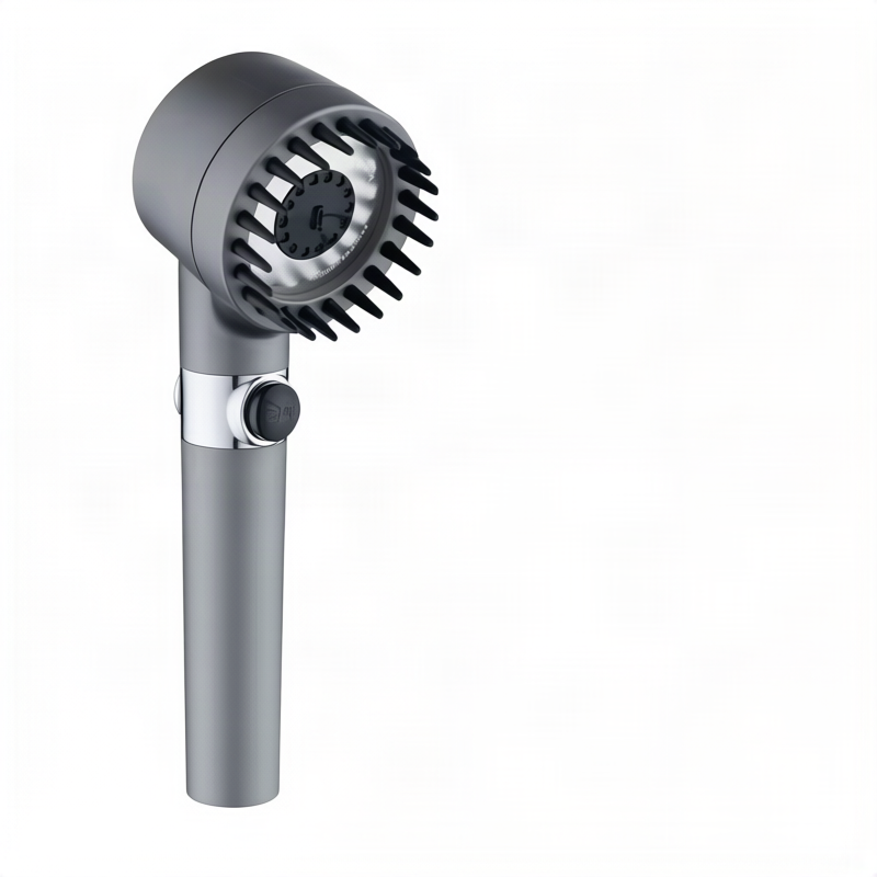 Multifunctional Showerhead with LED and Massage Function