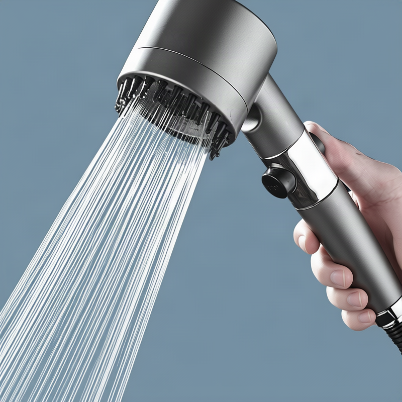Multifunctional Showerhead with LED and Massage Function