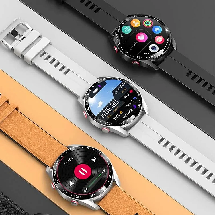NexPulse Pro Noninvasive Glucose Monitoring Smartwatch 1.45-Inch Display And NFC