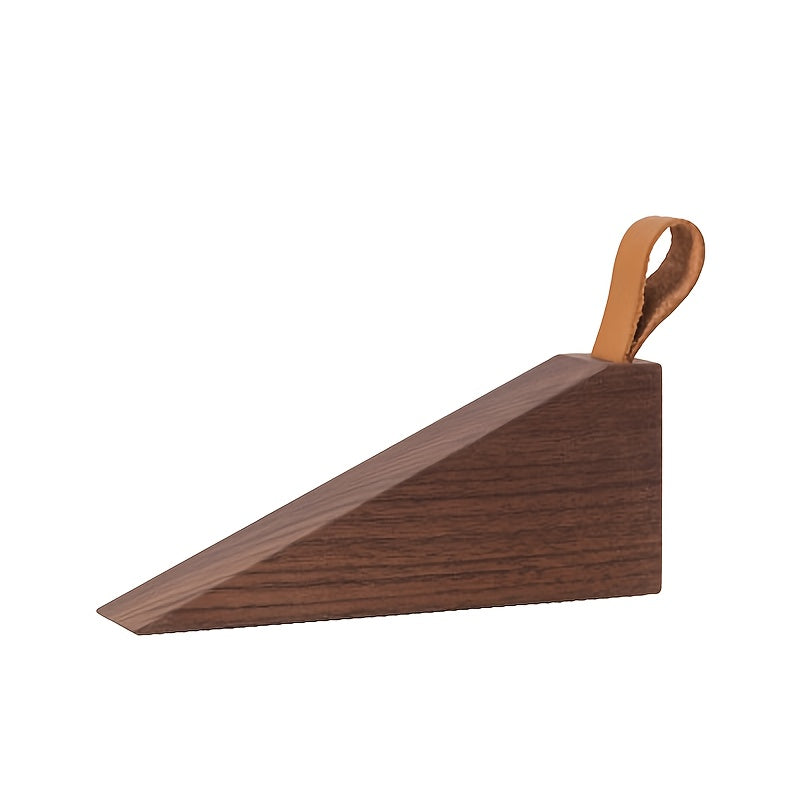 NordGrip - Door Stop in Solid Wood – Minimalist Scandinavian Non-Slip Wedge