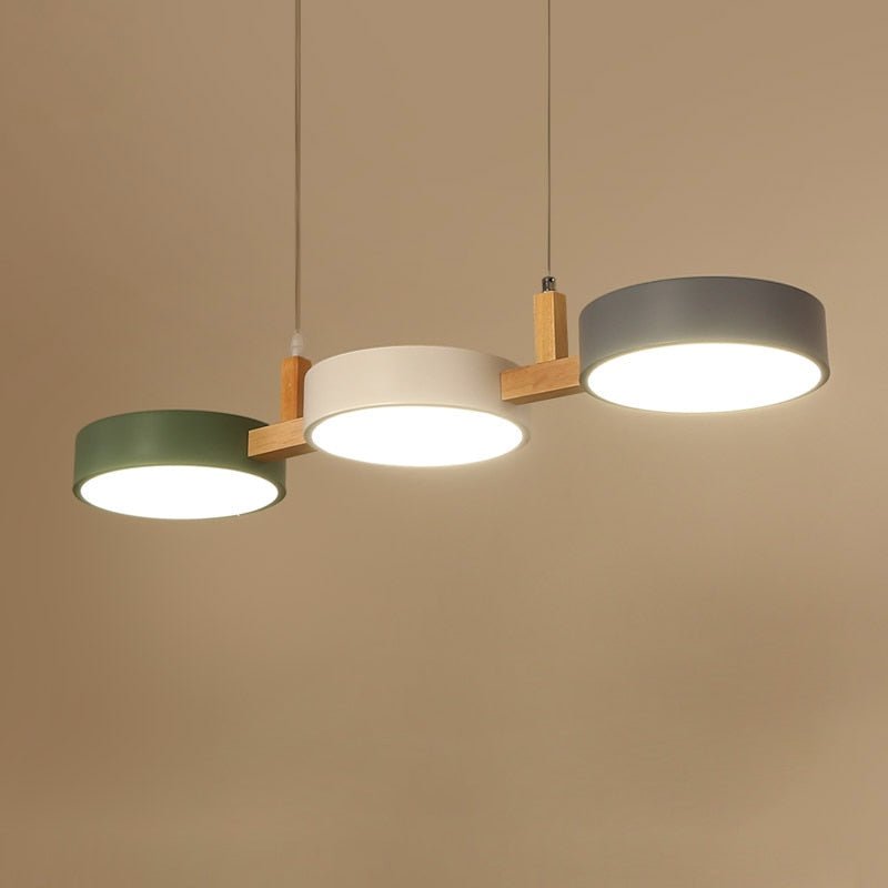Nordic Multi-Light Flush Ceiling Light For Kitchen & Dining