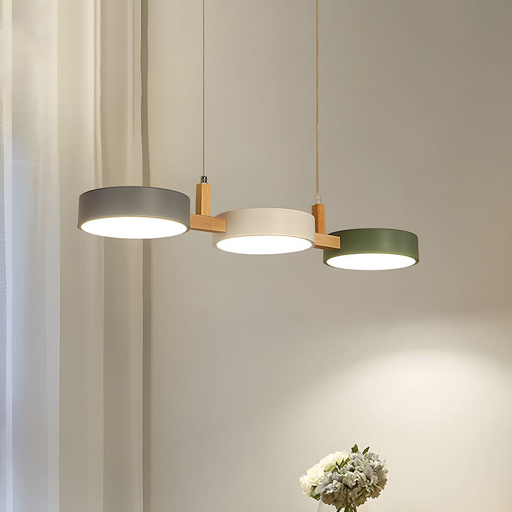 Nordic Multi-Light Flush Ceiling Light For Kitchen & Dining