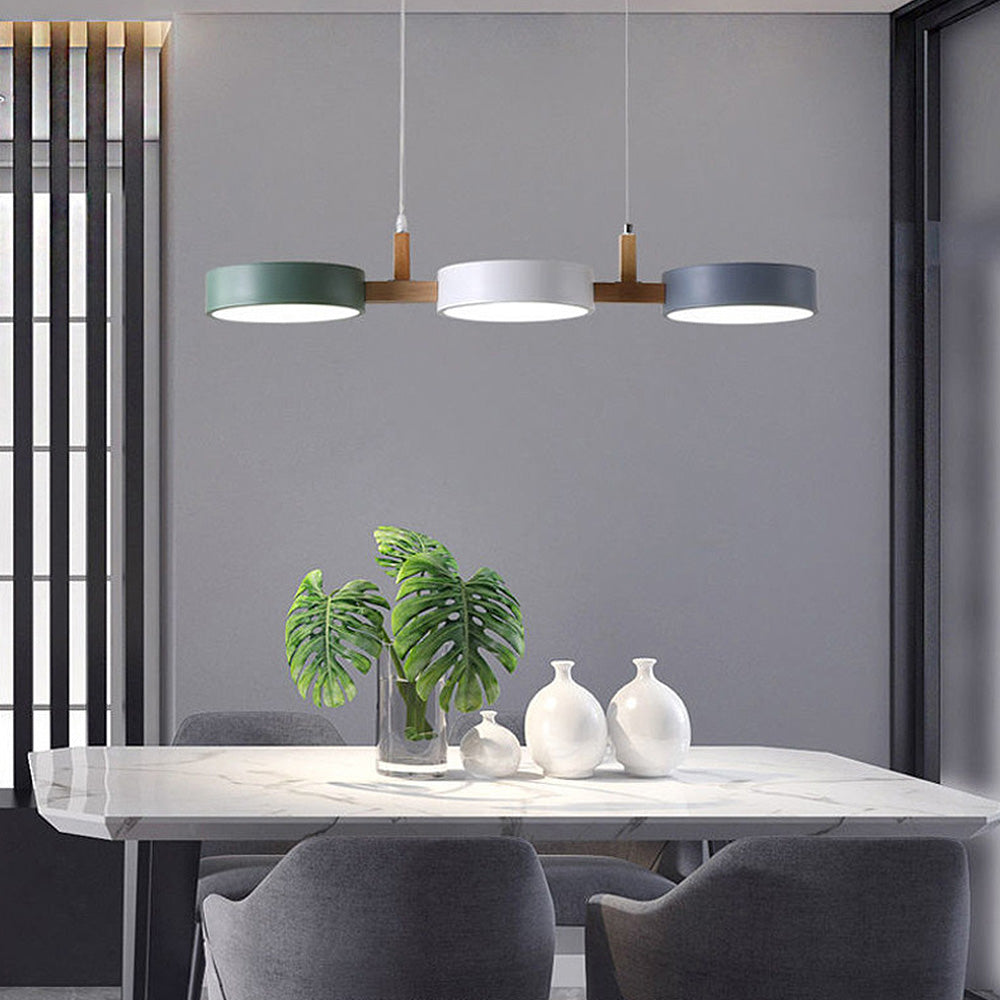 Nordic Multi-Light Flush Ceiling Light For Kitchen & Dining
