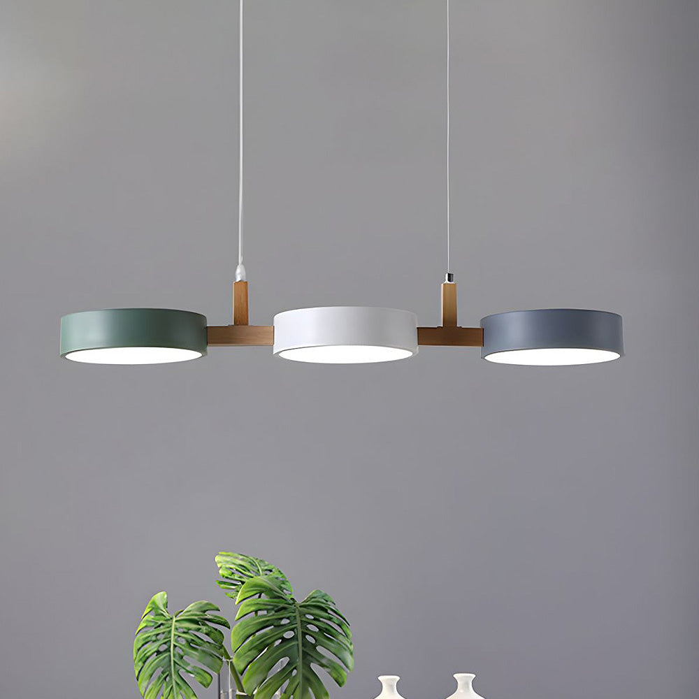 Nordic Multi-Light Flush Ceiling Light For Kitchen & Dining
