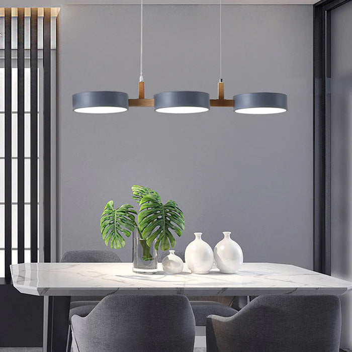 Nordic Multi-Light Flush Ceiling Light For Kitchen & Dining