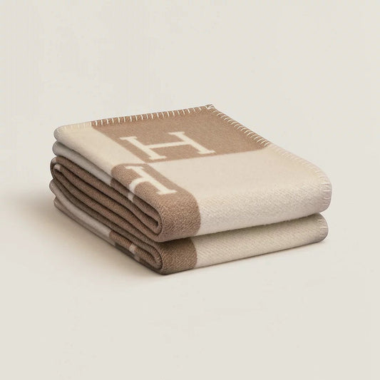 Norvo | Exclusive Cashmere and Gold Wool Blanket