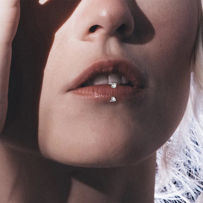 Anneau de nez : ensemble élégant de bijoux de nez et de boucles d’oreilles pour tous les jours