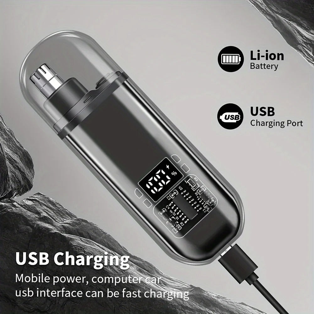 Nose Trimmer with USB-C Charging