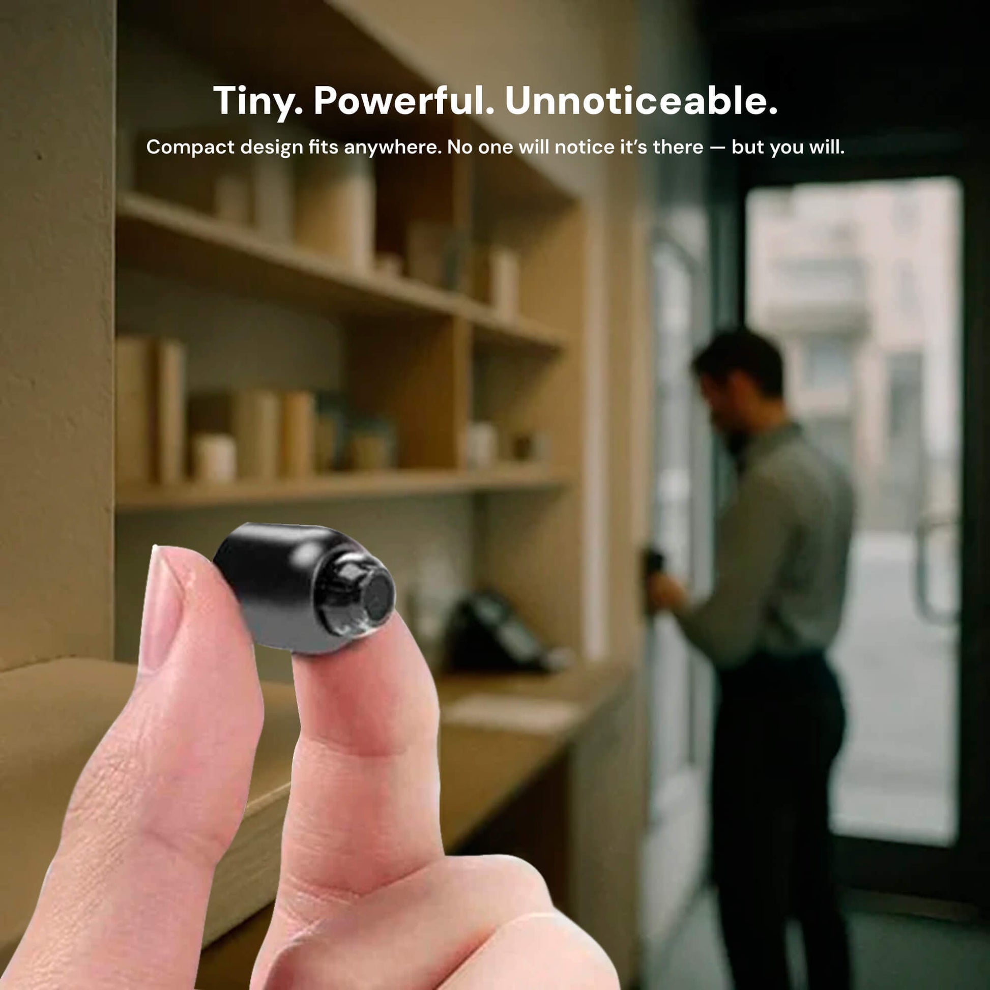 NovaGuard Nanny Camera 1080P Wireless Audio for Discreet Monitoring