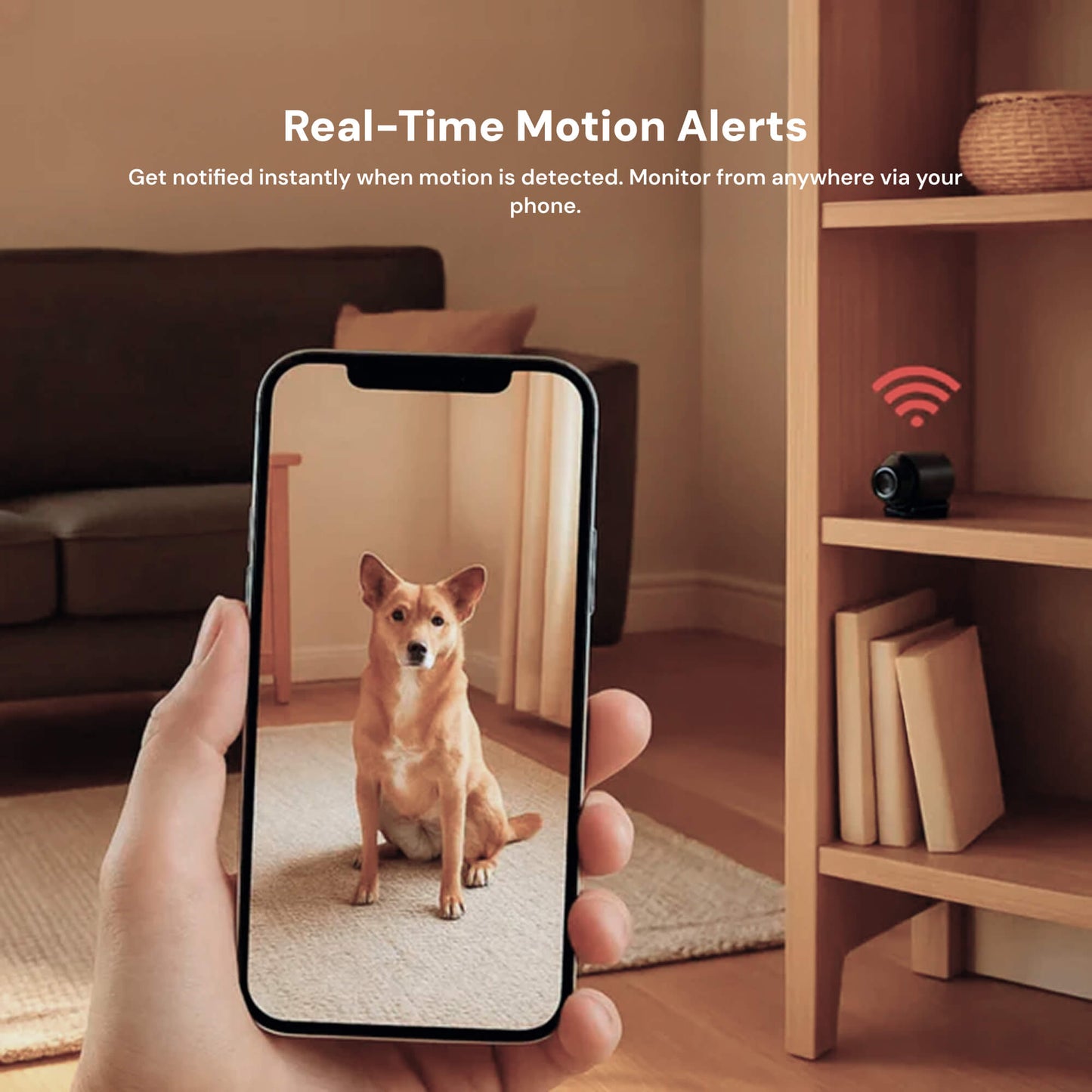 NovaGuard Nanny Camera 1080P Wireless Audio for Discreet Monitoring