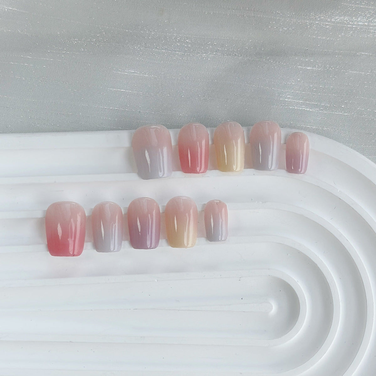 Ombre Press-On Nail Set