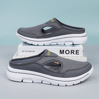 Orthopedic Comfort Slippers with Adjustable Straps and Arch Support