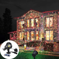 Projecteur de lumières de Noël pour extérieur avec motifs animés, résistant aux intempéries, couverture jusqu'à 280 m²