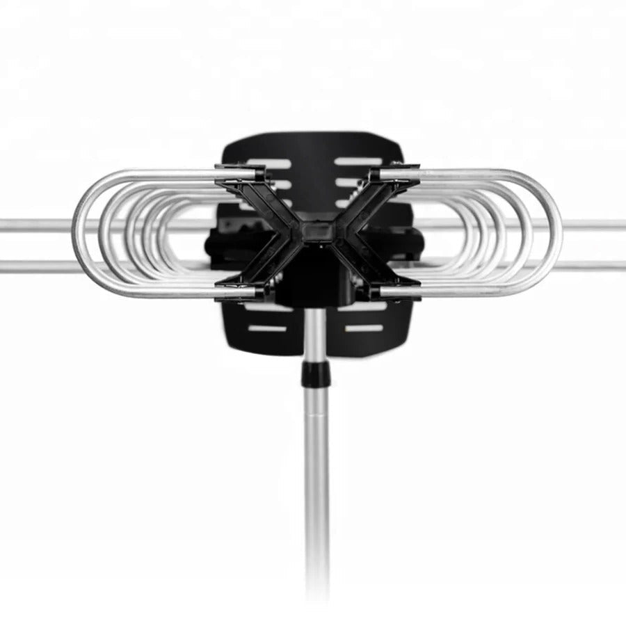 Antenne TV HD extérieure avec moteur à 360 degrés