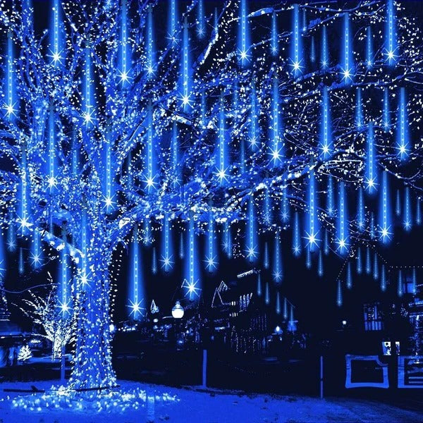Guirlande extérieure de stalactites lumineuses à LED